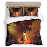 Bäddtextilier Med Drake