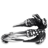Silverfärgad Drake Ring