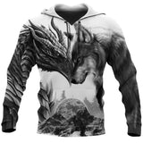 Hoodie Varg Och Drake