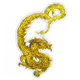 Klistermärke Gyllene Drake