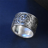 Silver Ring Med Drake