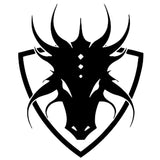Klistermärke Drake Symbol