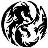 Sticker Drake Yin Och Yang