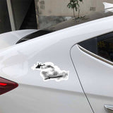 Sticker Grå Drake