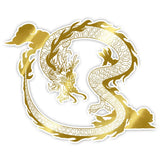 Sticker Guldfärgad Drake