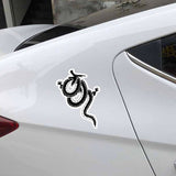 Svart Kinesisk Drake På Sticker